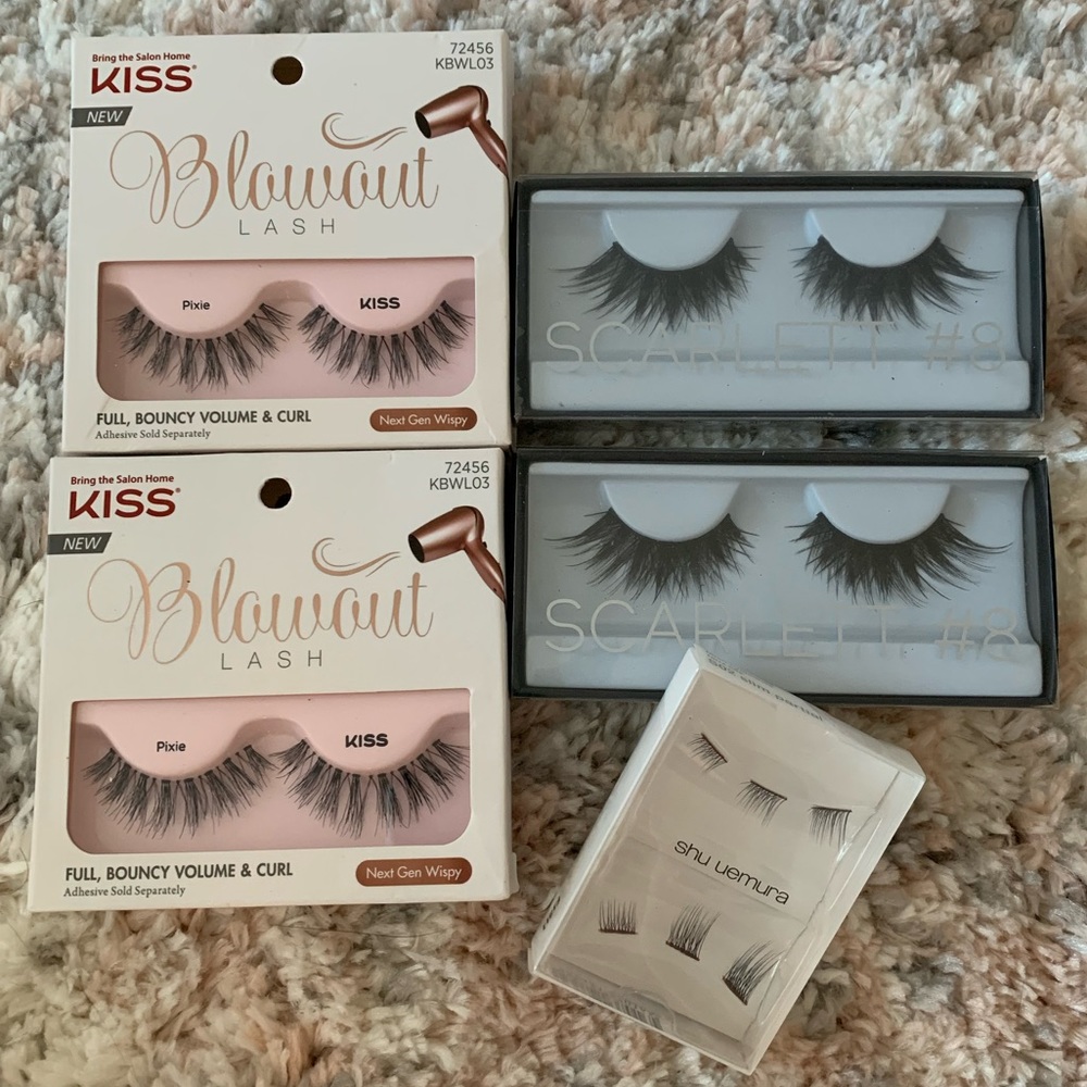 Pack of new lashes: Huda, Kiss, Shu uemura